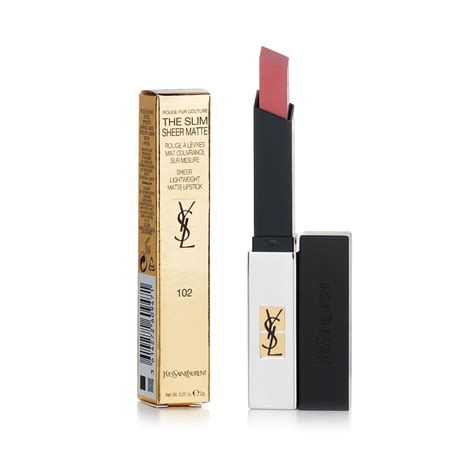 ysl rose naturel 102|ysl beauty rouge pur couture.